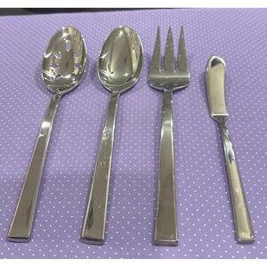 Dansk Meridian Hostess Serving Set‎ Stainless Flatware Silverware 18/10 Set Of 4
